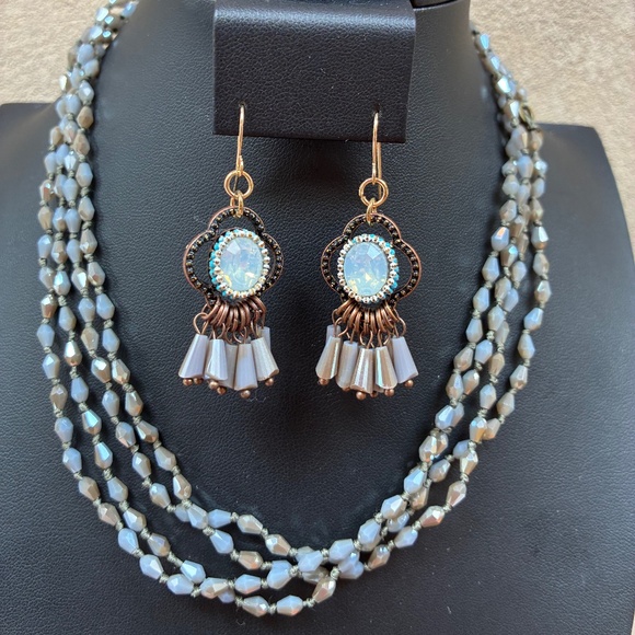 Jewelry - [Video] Versatile Sparkle Cut Necklace Duo + Earrings